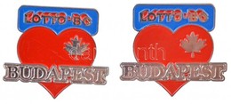Kanada DN 'Lotto BC - Budapest' Jelvény (2x) T:1
Canada ND 'Lotto BC - Budapest' Badge (2x) C:UNC - Non Classés
