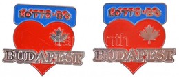 Kanada DN 'Lotto BC - Budapest' Jelvény (2x) T:1
Canada ND 'Lotto BC - Budapest' Badge (2x) C:UNC - Non Classificati