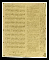 (*) Depêche Officielle 1ère Série Sur Papier Photo 32x40 ,TB  Qualité: (*) - War 1870