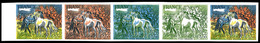 ** N°2026, Chevaux De Camargue, Bloc De 5ex Dont 3 Multicolores, 1ex *. TB  Qualité: **  Cote: 425 Euros - Non Classificati