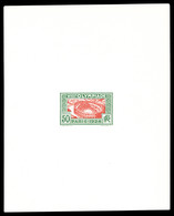(*) N°186A, (N°Maury), Non émis, Arènes De Nimes De 1924, épreuve D'atelier En Vert Et Rouge. TTB (certificat)  Qualité: - Artist Proofs