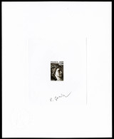 (*) N°2101, 1F20 Sabine: épreuve D'artiste En Brun Signée, TTB (certificat)  Qualité: (*) - Artist Proofs