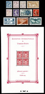 N 1900/1971: Collection Bien Fournie De Timbres Neufs Dont Mouchons, Mersons Et Semeuses Avec Nuances, Caisses D'amortis - Collections