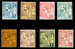 * N°13/21, Albert 1er, N°13 à 21 (sf N°17), Les 8 Valeurs TB  Qualité: *  Cote: 959 Euros - Unused Stamps