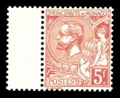 ** N°21, 5F Rose Vif S Verdâtre Bdf, Très Bon Centrage, TTB  Qualité: **  Cote: 200 Euros - Unused Stamps