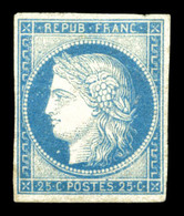 (*) N°23a, 25c Bleu Type III. TB (signé Brun)  Qualité: (*)  Cote: 450 Euros - Eagle And Crown