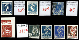 * Ensemble De 8 Variétés. TB  Qualité: * - Unused Stamps