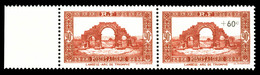 ** N°167b, +60c Sur 90c Rouge Tenant à Non Surchargé Bdf. SUP (signé Brun/certificat)  Qualité: ** - Unused Stamps