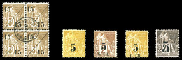 * N°1 (*), 2, 3 (*), 4, Et 5 Bd4. TB  Qualité: *  Cote: 655 Euros - Unused Stamps