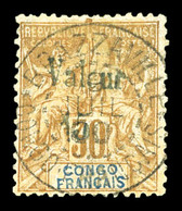 O N°26, 15c Sur 30c. SUPERBE. R.R. (signé Brun/certificat)  Qualité: O  Cote: 3500 Euros - Used Stamps