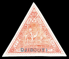 * N°5, 5f Rouge. SUP. R. (signé Brun/certificat)  Qualité: *  Cote: 2300 Euros - Unused Stamps