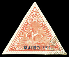 O N°5, 5f Rougefoncé, SUP. R. (signé Brun/certificat)  Qualité: O  Cote: 1700 Euros - Unused Stamps
