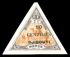 * N°32c, 10 Avec Gros O: 10c Sur 2f, B/TB (signé Margues)  Qualité: *  Cote: 200 Euros - Unused Stamps