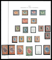 N Série De 1902 Et 1903: Bel Ensemble De Timbres Neufs */** Composé De Nombreuses Variétés Dont Centres Renversés, Non D - Unused Stamps