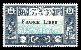 * N°231, 10f Bleu Foncé Et Turquoise. TB  Qualité: *  Cote: 230 Euros - Unused Stamps