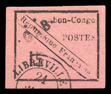 O N°14, 15c Noir Sur Rose. SUP. R.R. (signé Brun/certificat)  Qualité: O  Cote: 1300 Euros - Ungebraucht