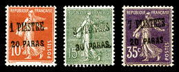 * N°38/40, Série De 1923, Les 3 Valeurs TB  Qualité: *  Cote: 150 Euros - Nuovi
