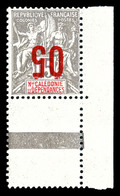 ** N°105a, SURCHARGE RENVERSEE 05c (sur 15c Gris) Cdf. TB  Qualité: **  Cote: 345 Euros - Unused Stamps