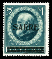 * N°30, 5 M Bleu. SUP. R. (signé/certificats)  Qualité: *  Cote: 1160 Euros - Unused Stamps