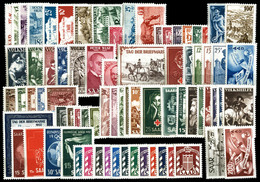 ** N°244/305, Poste, PA, Taxe: Complet De 1948 à 1952. TB  Qualité: **  Cote: 1366 Euros - Unused Stamps