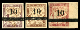 * N°1/3, Série De 1903, Les 3 Valeurs TB (certificat)  Qualité: *  Cote: 800 Euros - Usados
