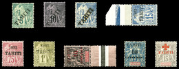 * N°10, 11, 12, 24, 29, 30, 31, 33 Et 35, Les 9 Valeurs TB  Qualité: *  Cote: 579 Euros - Used Stamps