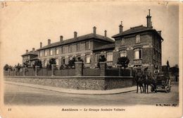 CPA ASNIERES - Le Groupe Scolaire Voltaire (297173) - Arnières