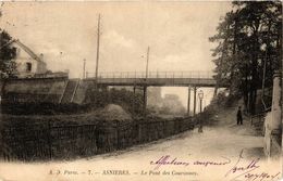 CPA ASNIERES - Le Pont Des Couronnes (297178) - Arnières