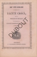 TIENEN/TIRLEMONT 200me Fête Jubilaire Sainte Croix - Sint Germanus 1866  (R70) - Antiquariat