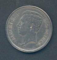 BELGIQUE – ALBERT I -  1 BELGA Ou 5 Francs 1933 FR - Position B - 5 Francs & 1 Belga