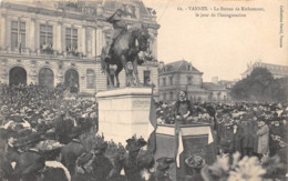 56-VANNES- LA STATUE DE RICHEMONT , LE JOUR DE L'INAUGURATION - Vannes