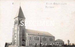 Fotokaart Kerk  Geluveld - Zonnebeke