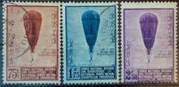 BELGIUM 1932 - MLH - Sc# 251, 252, 253 - Fonds National Recherche Scientifique - Unused Stamps