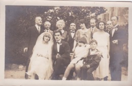 TRES JOLIE PHOTO MARIAGE AOUT 1922 / 14X9 - Matrimonios