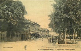 TARN ET GARONNE  CAUSSADE  Cours Du Jardin Public - Caussade