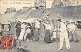 62-LE-PORTEL- SCENE DE PLAGE - Le Portel