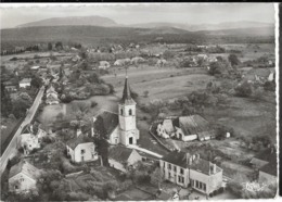 VILLERS-FARLAY Vue Aérienne. Quartier De L'Eglise  Cim 1271, Envoi 1953, Cpsm GF - Villers Farlay