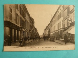 LUNEVILLE RUE BANAUDON - Luneville