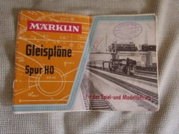 Marklin - Gleisplane Spur HO - Fur Den Spiel - Und Modellbetrieb 763/2 - Literatur & DVD