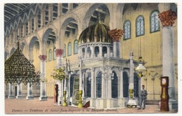 CPA - SYRIE - DAMAS - Tombeau De Saint-Jean-Baptiste à La Mosquée Amawi - Syrien