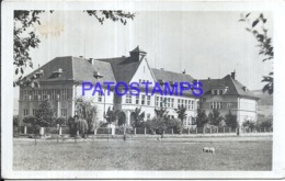119679 CZECH REPUBLIC NYRSKO SCHOOL MESTANSKA SKOLA SPOTTED POSTAL POSTCARD - Tchéquie