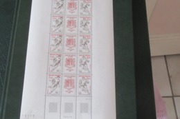 Andorre   1992   Feuille Complète Du 302A - Blocks & Sheetlets