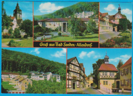 Bad Sooden Allendorf 5 Ansichten Ungelaufen 1986 ( AK 148 ) - Bad Sooden-Allendorf