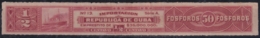 REP-337 CUBA REPUBLICA REVENUE MATCHES FOSFOROS IMPORTACION TAX. - Postage Due