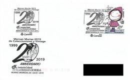 SPAIN. POSTMARK COLLECTING AND VINTAGE MARKET. MURIAS . 2019 - Andere & Zonder Classificatie