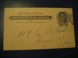 CHICAGO Illinois IL 1902 City UX14 PC8 Postal Stationery Card USA - 1901-20