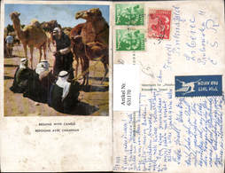 631170,Beduins With Camels Bedouins Avec Chameaux Volkstypen Beduinen - Asien