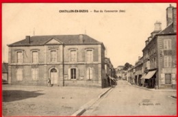 -- CHATILLON En BAZOIS (Nièvre) - RUE DU COMMERCE (bas) - - Chatillon En Bazois