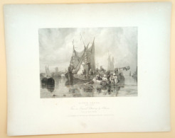 Rivier Dorte/ River Dorte (NL), 1836, Austin, Bentley - Kunst