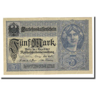 Billet, Allemagne, 5 Mark, 1917-08-01, KM:56b, NEUF - 5 Mark